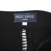 ROCHAS T38 vintage long skirt in black jersey