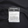 CHANEL navy skater dress without sleeves size 36FR