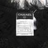 Chanel 'Paris Monaco' collection black embroidered dress in wool and silk Size 36FR