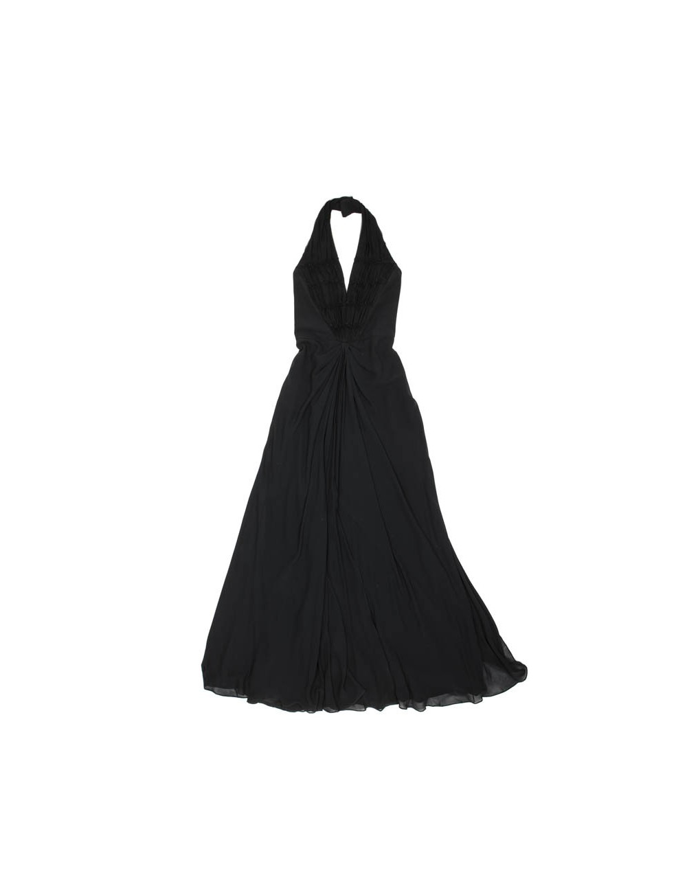 Robe CHRISTIAN DIOR T 36 FR en soie noire