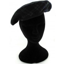 Beret CHANEL tweed two-tone blue and green