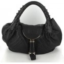 FENDI "Spy bag" bag black leather