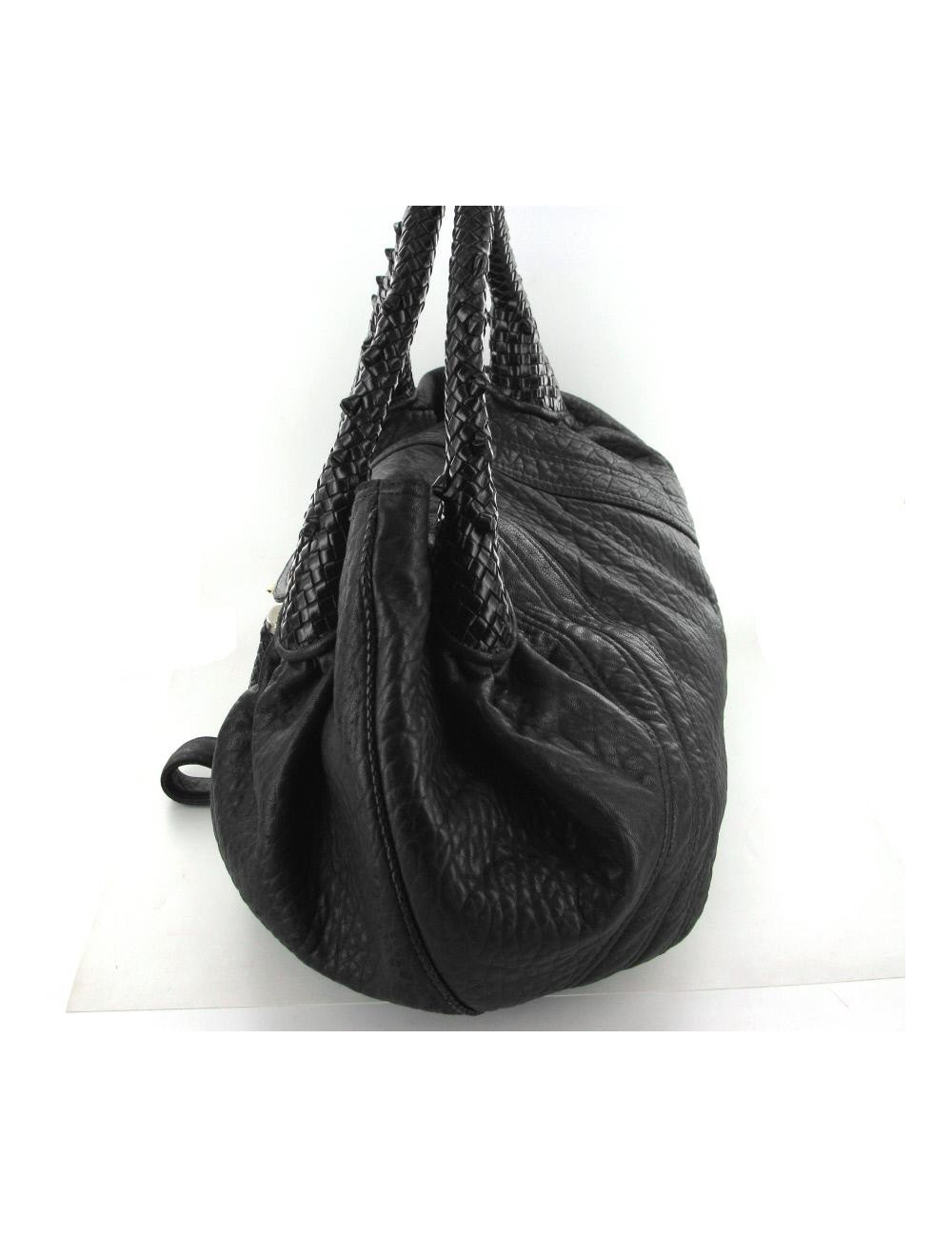 Sac FENDI "Spy bag" cuir noir