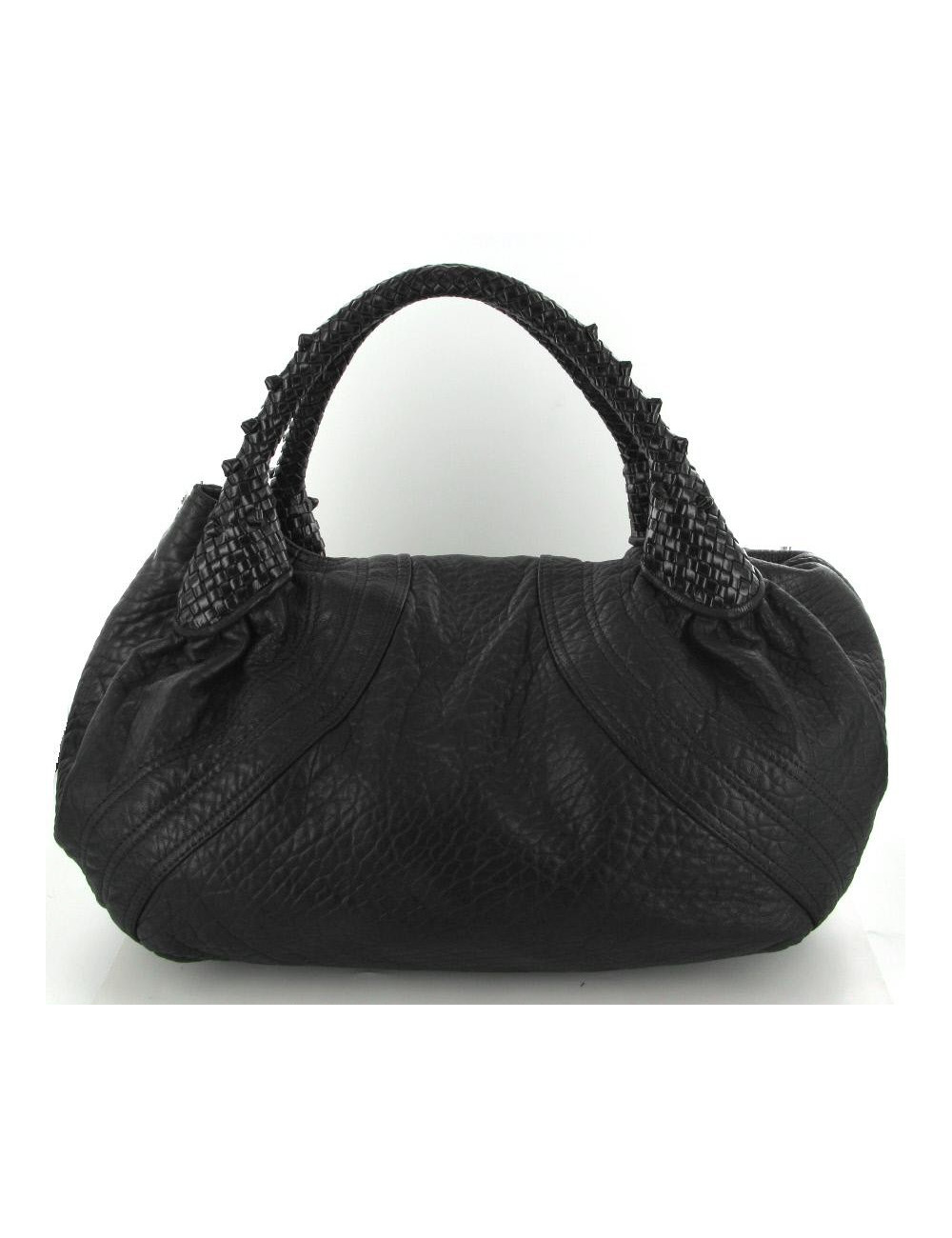 Sac FENDI "Spy bag" cuir noir