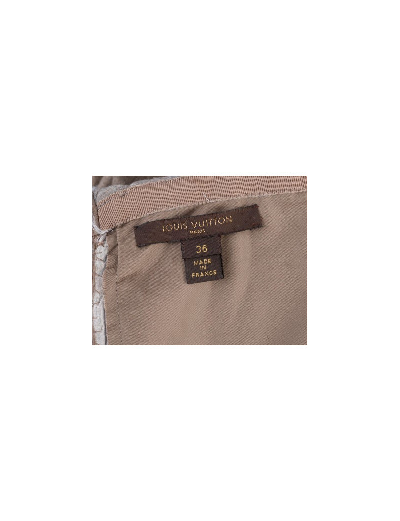 Robe longue LOUIS VUITTON et châle