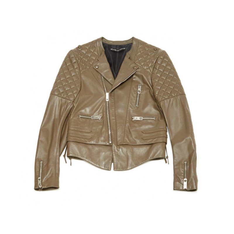 Amal Clooney Wearing Balenciaga Leather Jacket  POPSUGAR Fashion