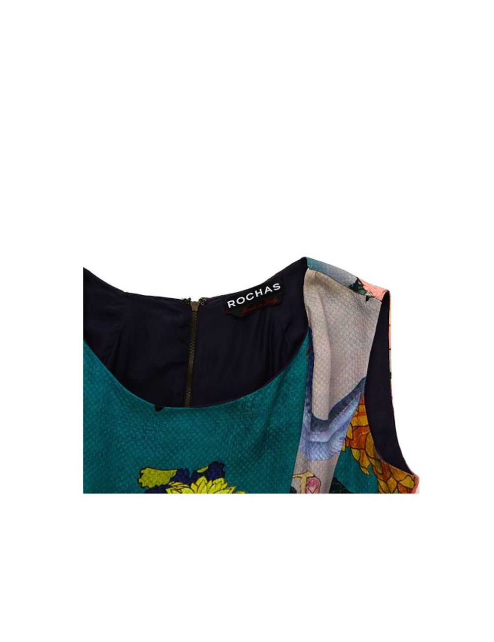 Robe ROCHAS en soie imprimée T 42IT