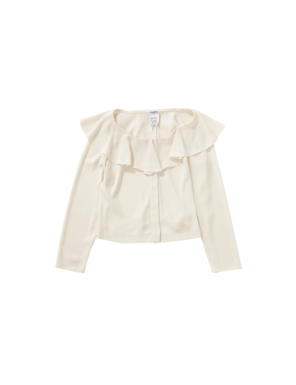 Blouse CHANEL  t 44 ivoire