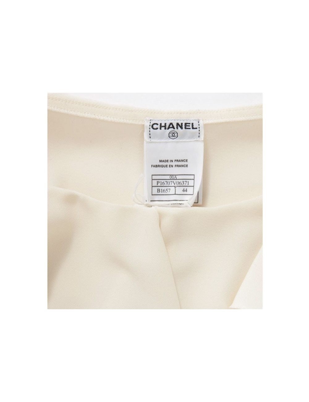 Blouse CHANEL  t 44 ivoire
