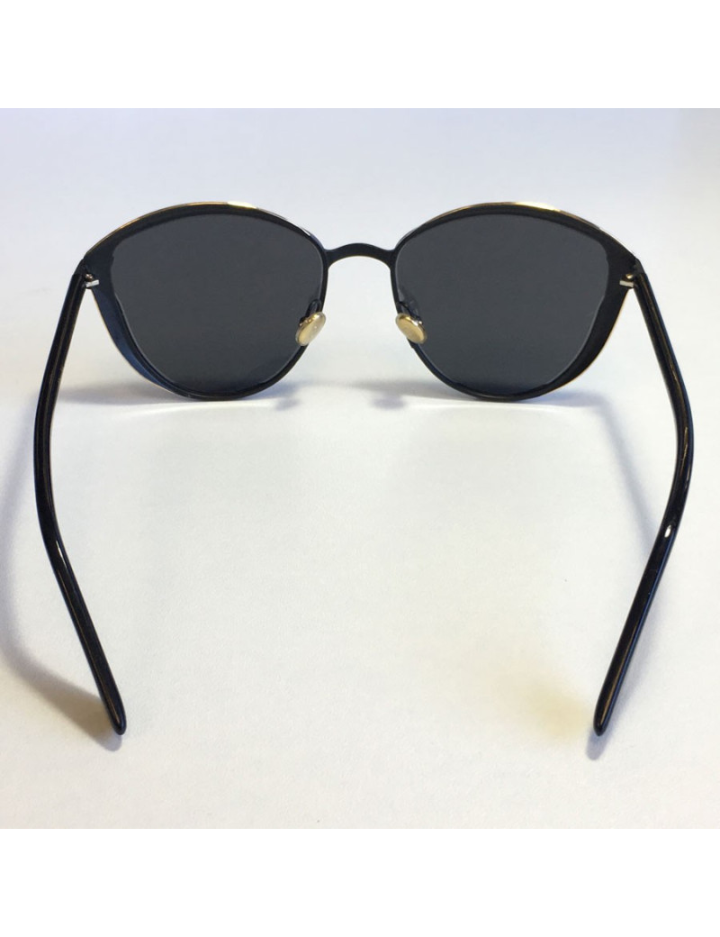 Lunettes de soleil DIOR 'Murmure P8A/Y1' en titane noir et verres gris foncé