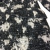 Veste CHANEL T 40 en tweed gris foncé et gris clair 