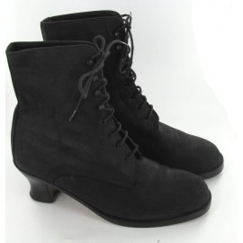 Boots Collector HERMES T38.5 in black calf matte