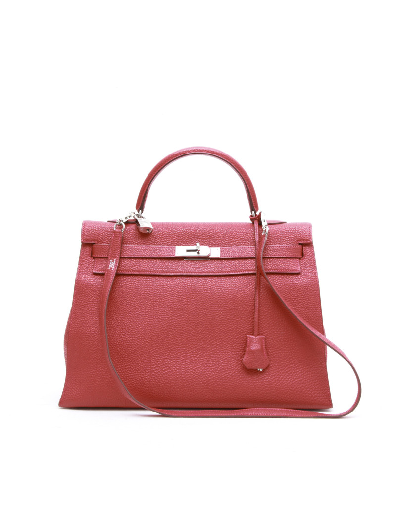 Kelly II T32 HERMES sellier taurillon clémence brique