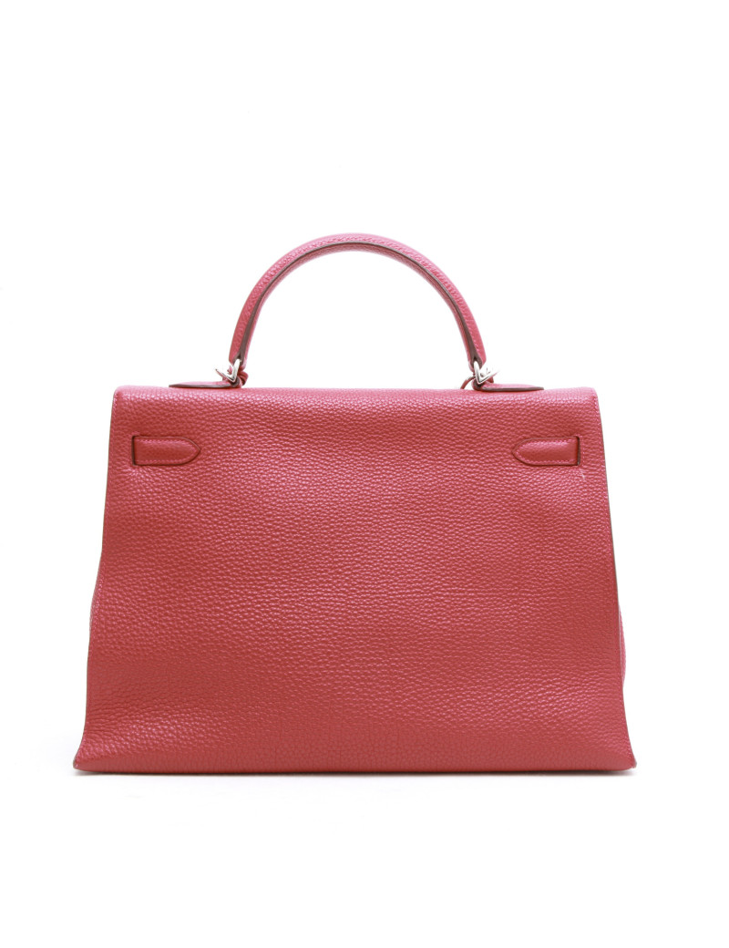 Kelly II T32 HERMES sellier taurillon clémence brique