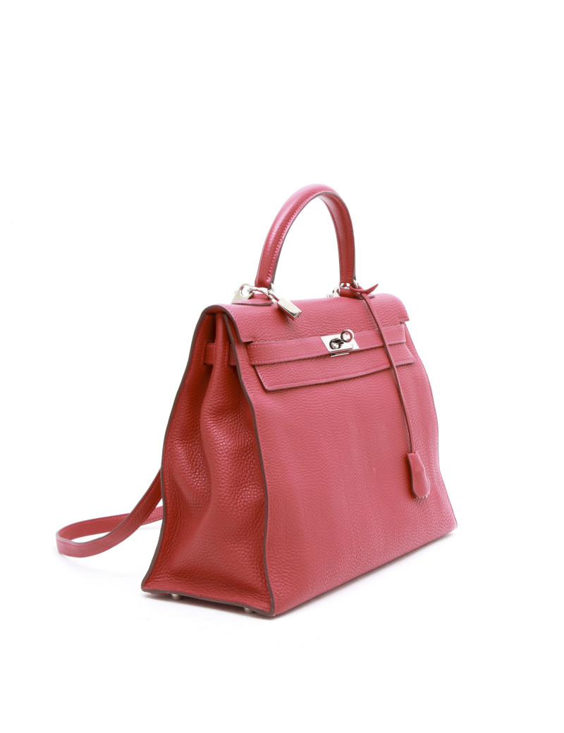 Kelly II T32 HERMES sellier taurillon clémence brique