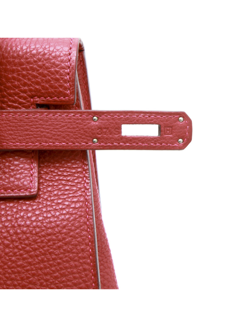  HERMES Kelly II T35 ssaddle bag in brick taurillon clemence leather