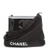 CHANEL flap bag in black patent leather