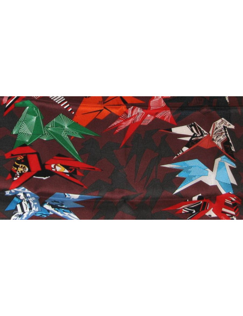 Carré 70 HERMES "Cocottes en soie"