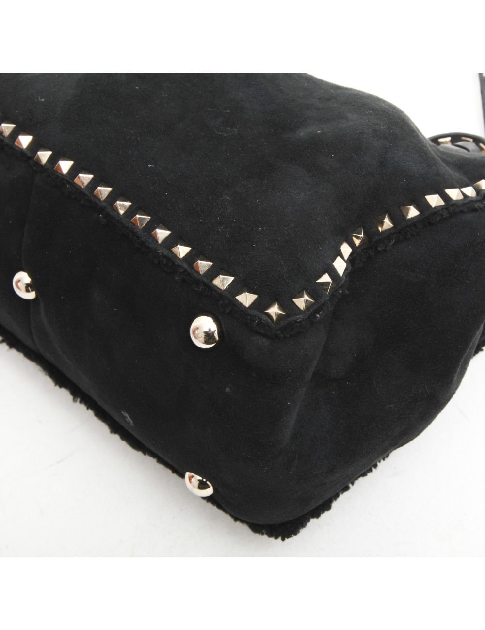 Sac VALENTINO mouton retourné noir