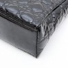 CHRISTIAN DIOR 'Lady Dior' Vintage handbag in black patent leather