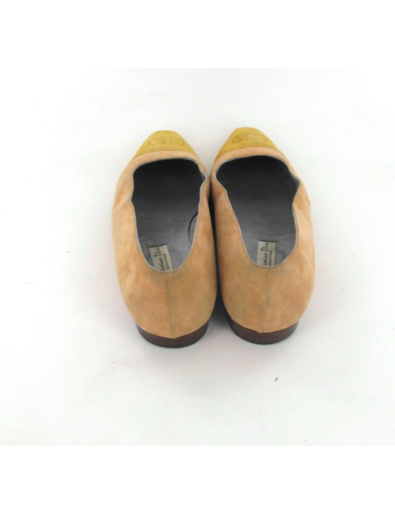 Ballerines CHRISTIAN DIOR bicolores T 39