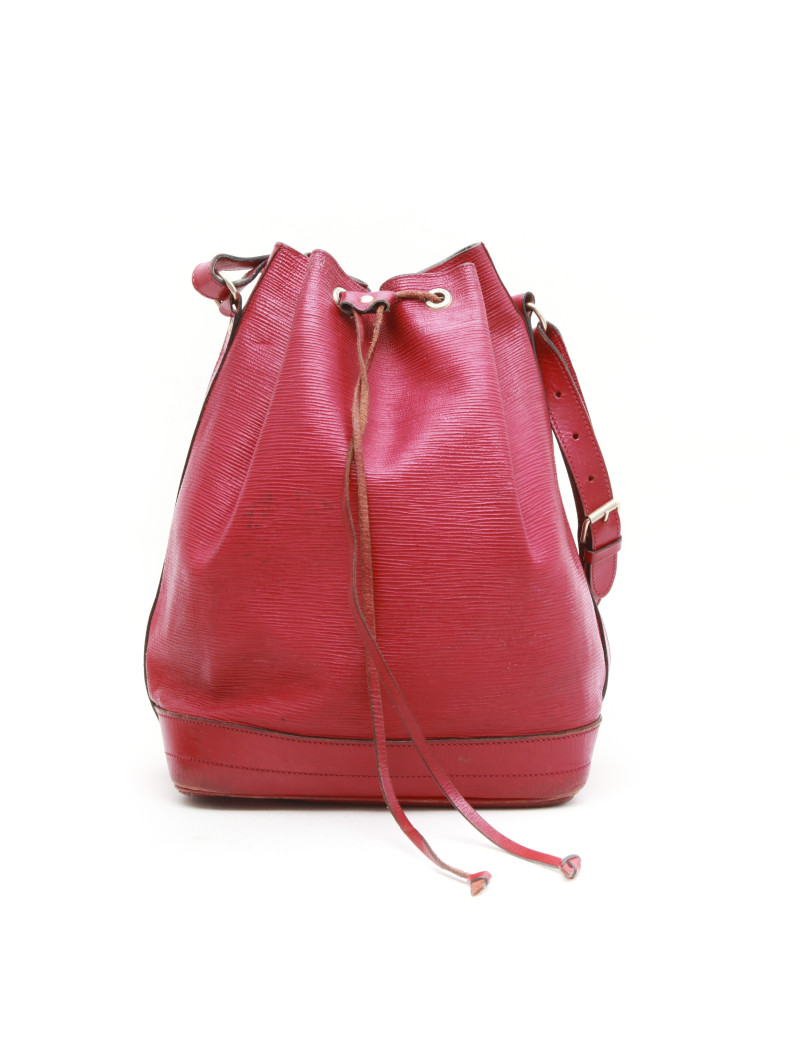 Sac Noe LOUIS VUITTON cuir rouge