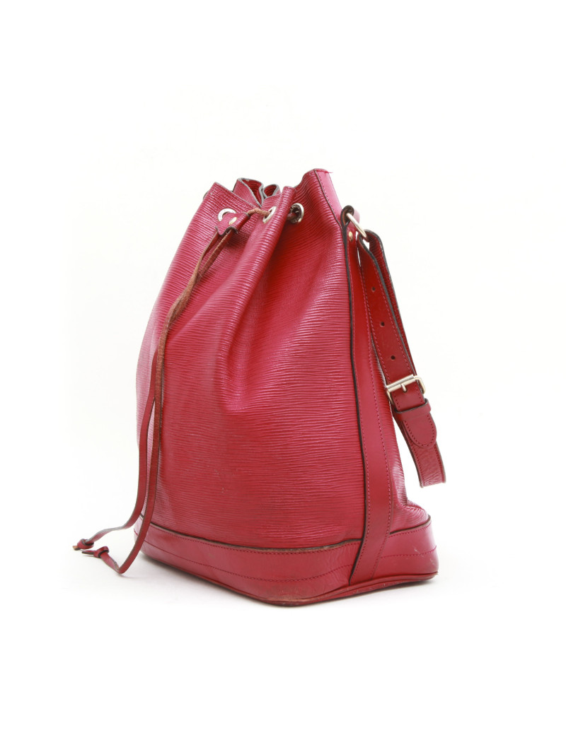 Sac Noe LOUIS VUITTON cuir rouge