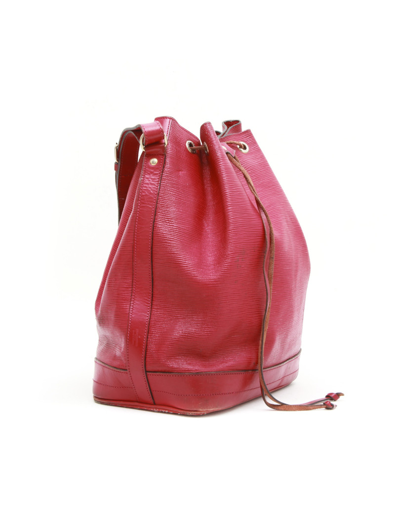 Sac Noe LOUIS VUITTON cuir rouge