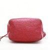 LOUIS VUITTON vintage 'Noé' bag in red épi leather