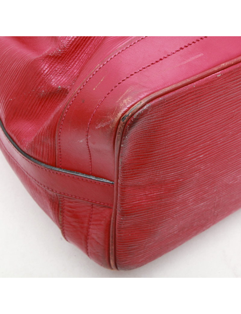 Sac Noe LOUIS VUITTON cuir rouge