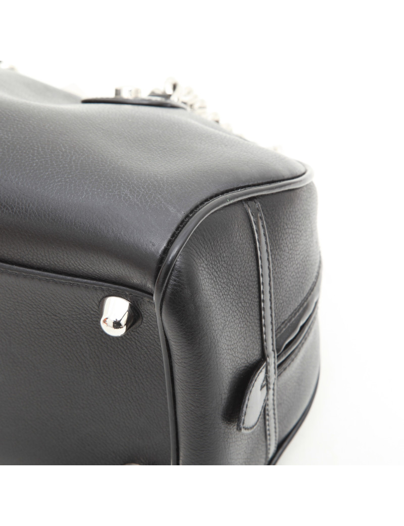 Sac DIOR cuir grainé noir