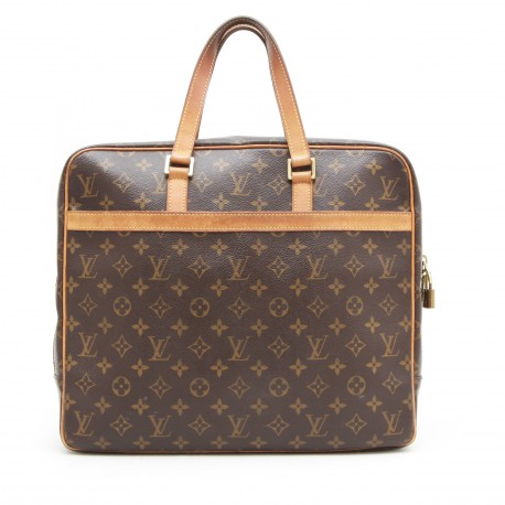 LOUIS VUITTON satchel bag in brown monogram canvas - VALOIS VINTAGE PARIS