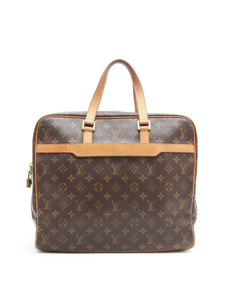  LOUIS VUITTON vintage bag in brown monogram canvas