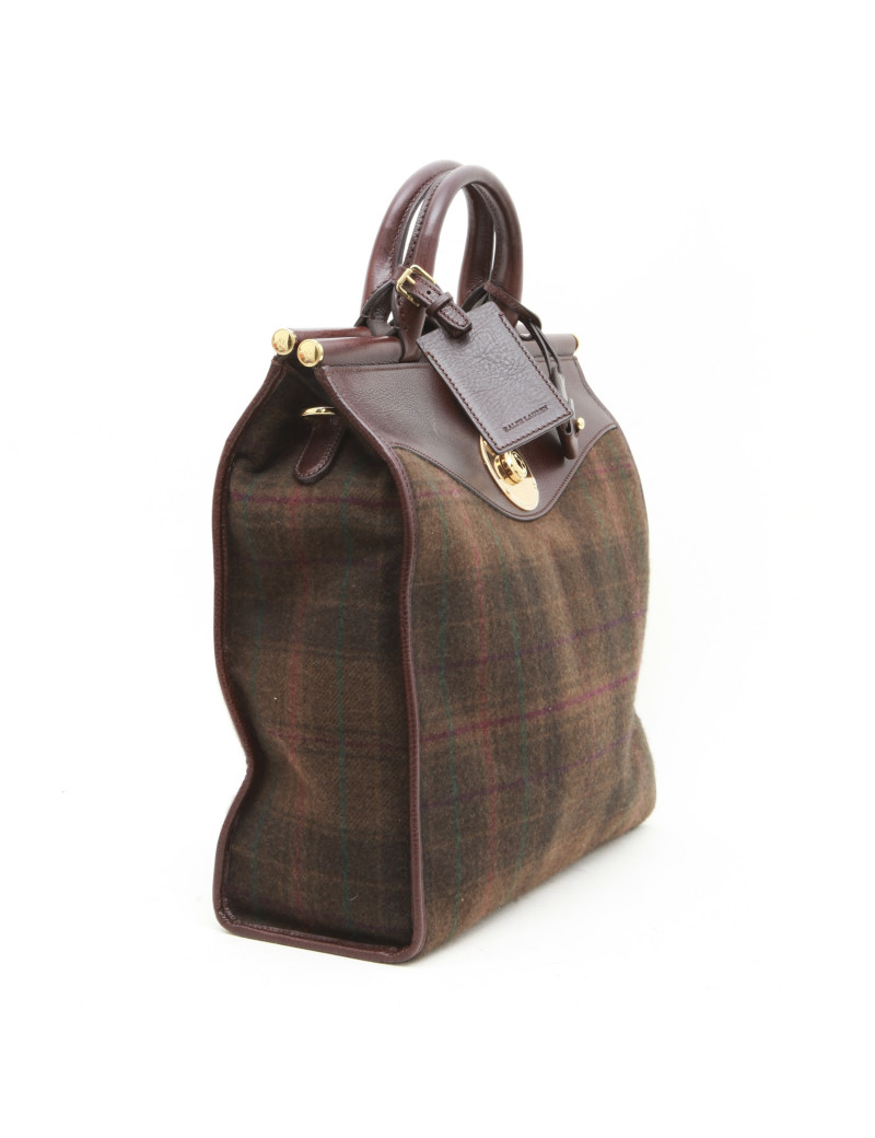 Sac  RALPH LAUREN tissu tartan