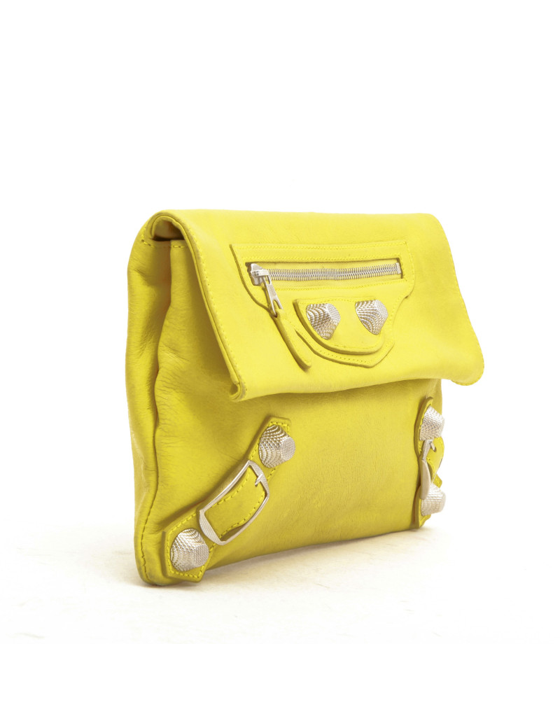 Pochette BALENCIAGA jaune
