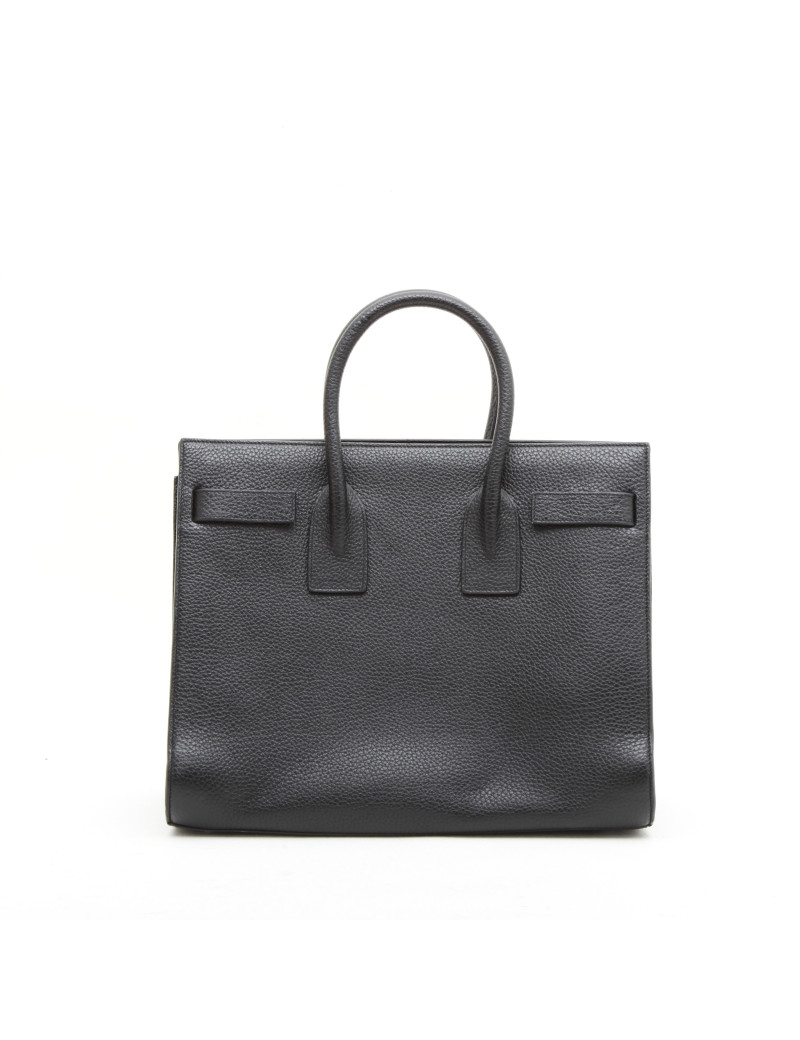 Sac SAINT LAURENT " Carry all" cuir grainé noir