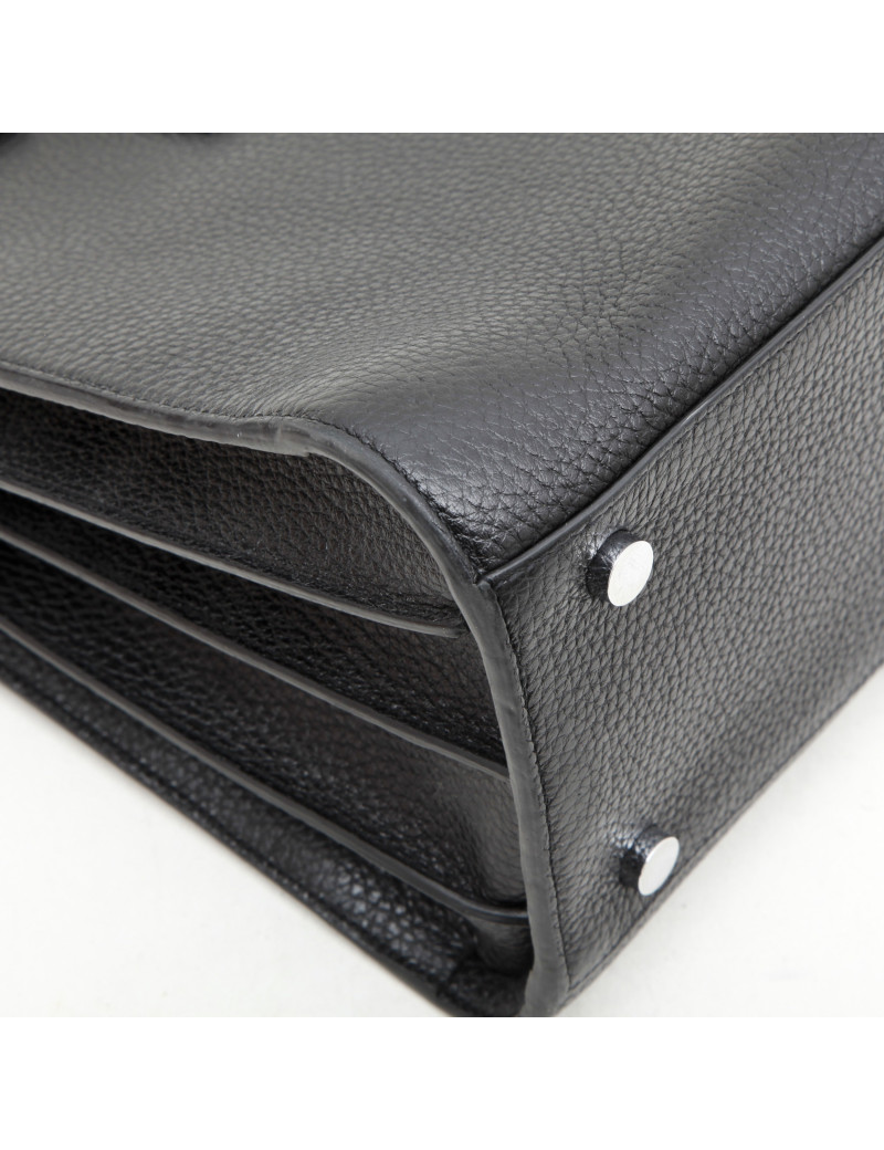 Sac SAINT LAURENT " Carry all" cuir grainé noir