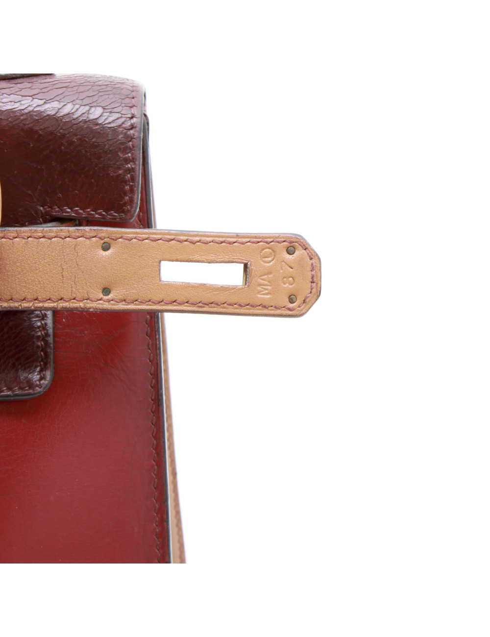 Kelly  32 tricolore  HERMES avec bandoulière