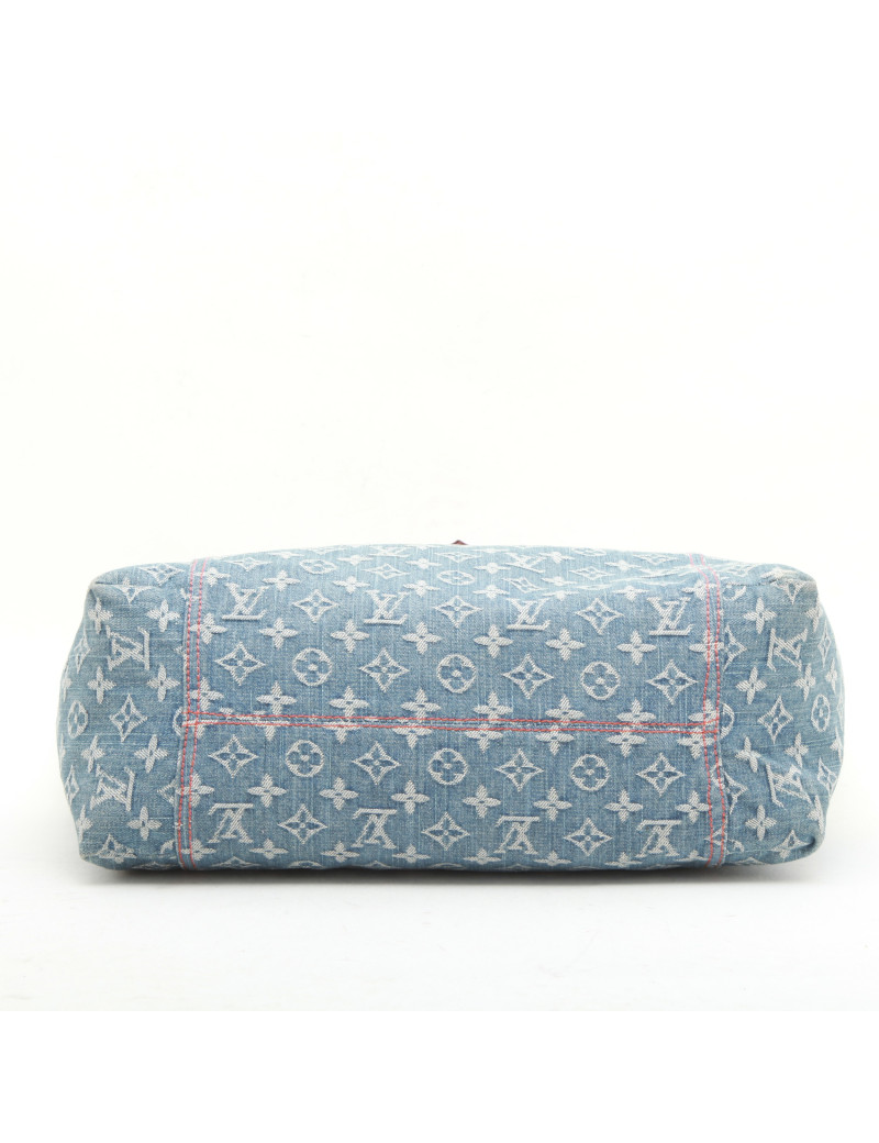 Sac cabas LOUIS VUITTON bleu dégradé