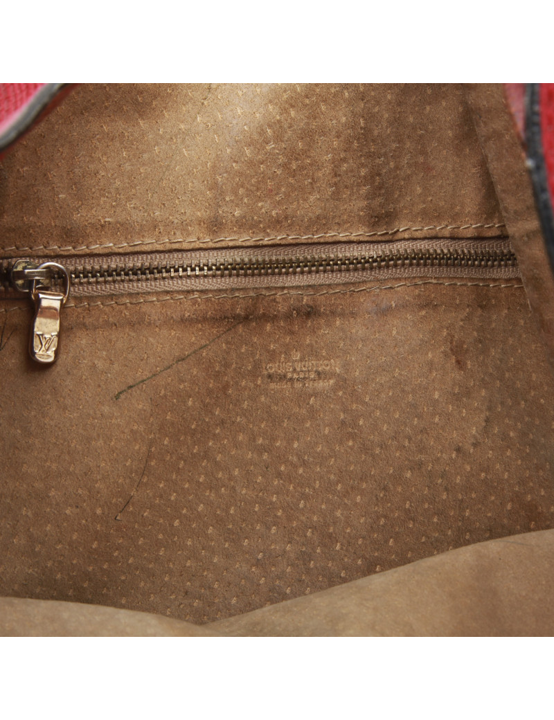 Sac Noe LOUIS VUITTON cuir rouge