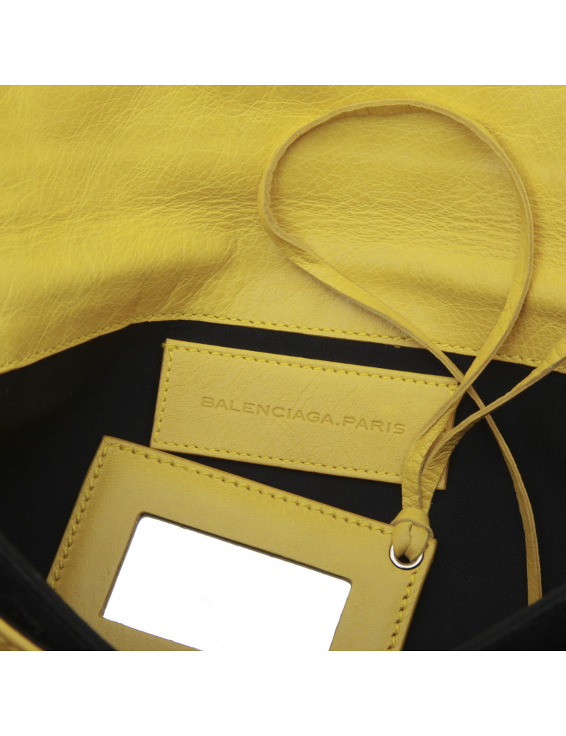 Pochette BALENCIAGA jaune