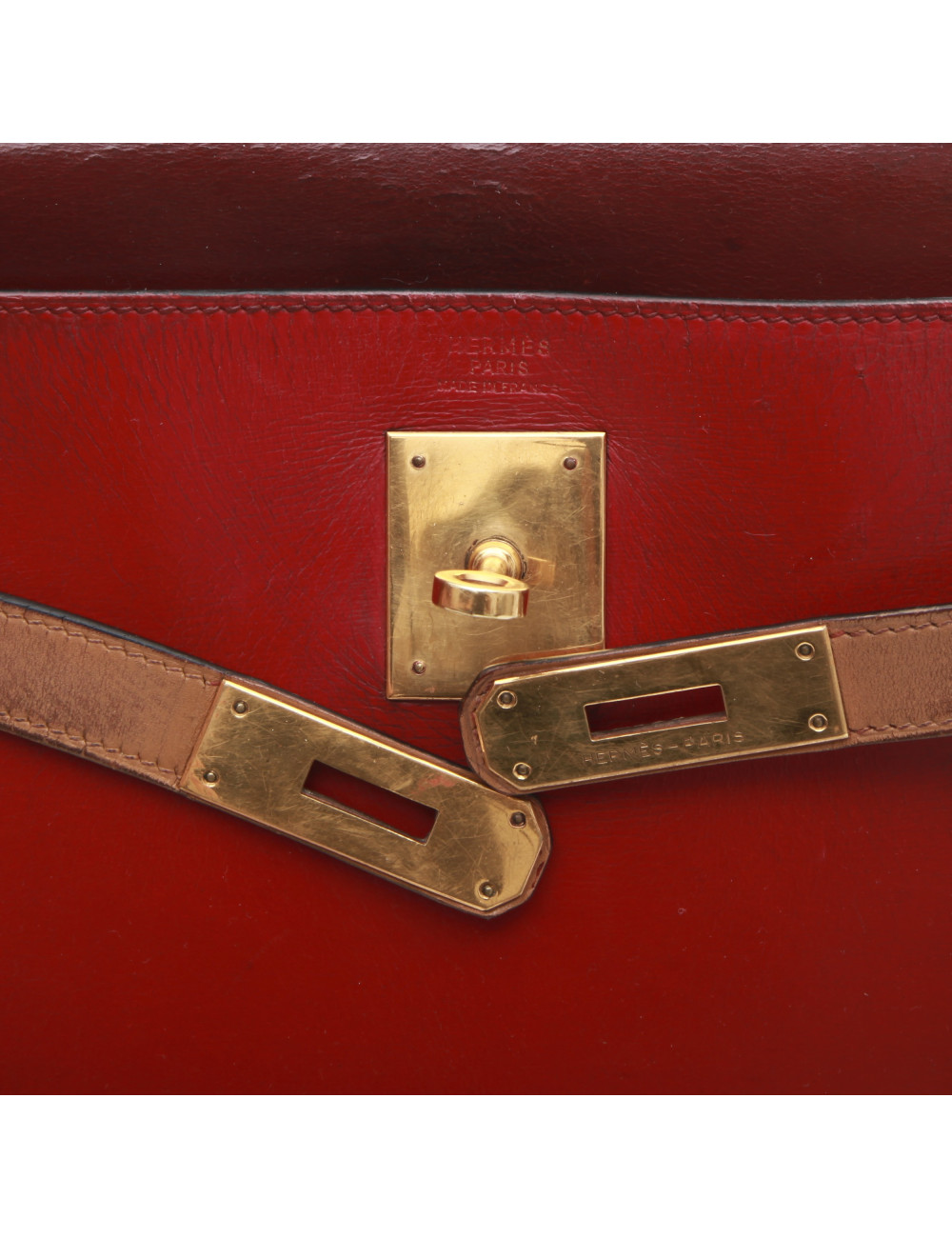 Kelly  32 tricolore  HERMES avec bandoulière