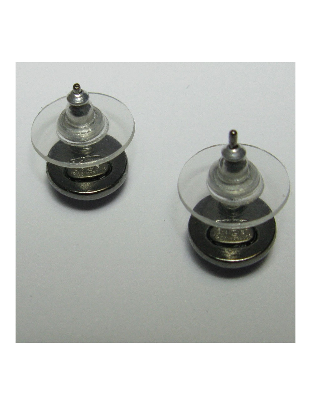 Bo Chanel rondes ruthéniumstrass rose