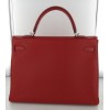KELLY 35 HERMES taurillon clemence rouge casaque