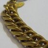 CHANEL vintage choker necklace in gilded metal