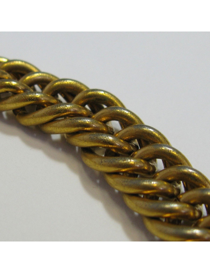 CHANEL vintage choker necklace in gilded metal