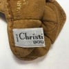 CHRISTIAN DIOR gloves in dark beige peccary leather size 8EU