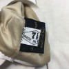 CHANEL long gloves in white leather and black cashmere size 7.5