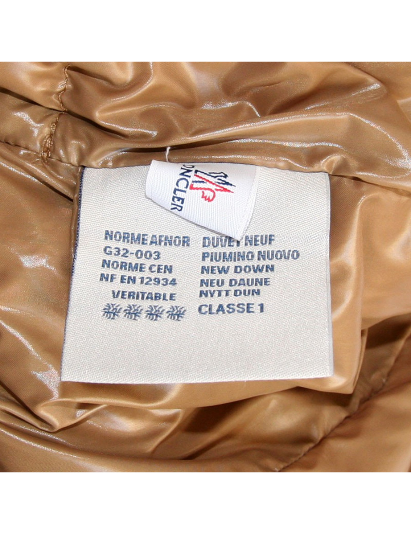 Doudoune MONCLER camel T 