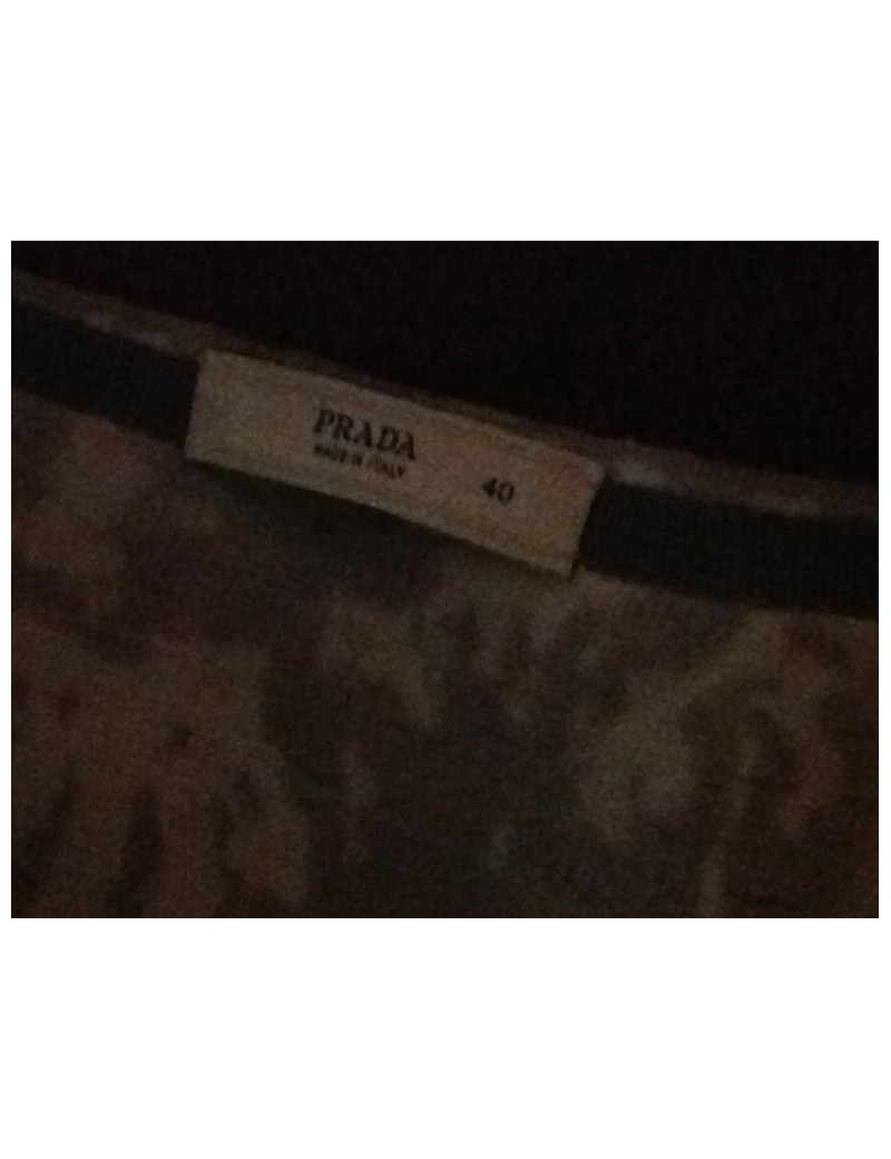 Jupe t 36 PRADA laine et soie